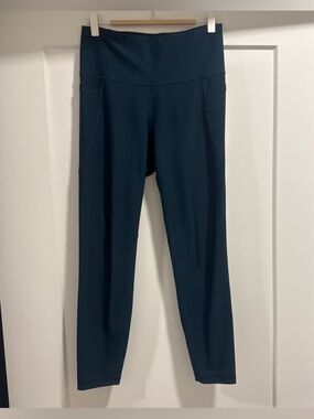Old Navy Teal High-Rise Pocket Leggings - worn but great condition